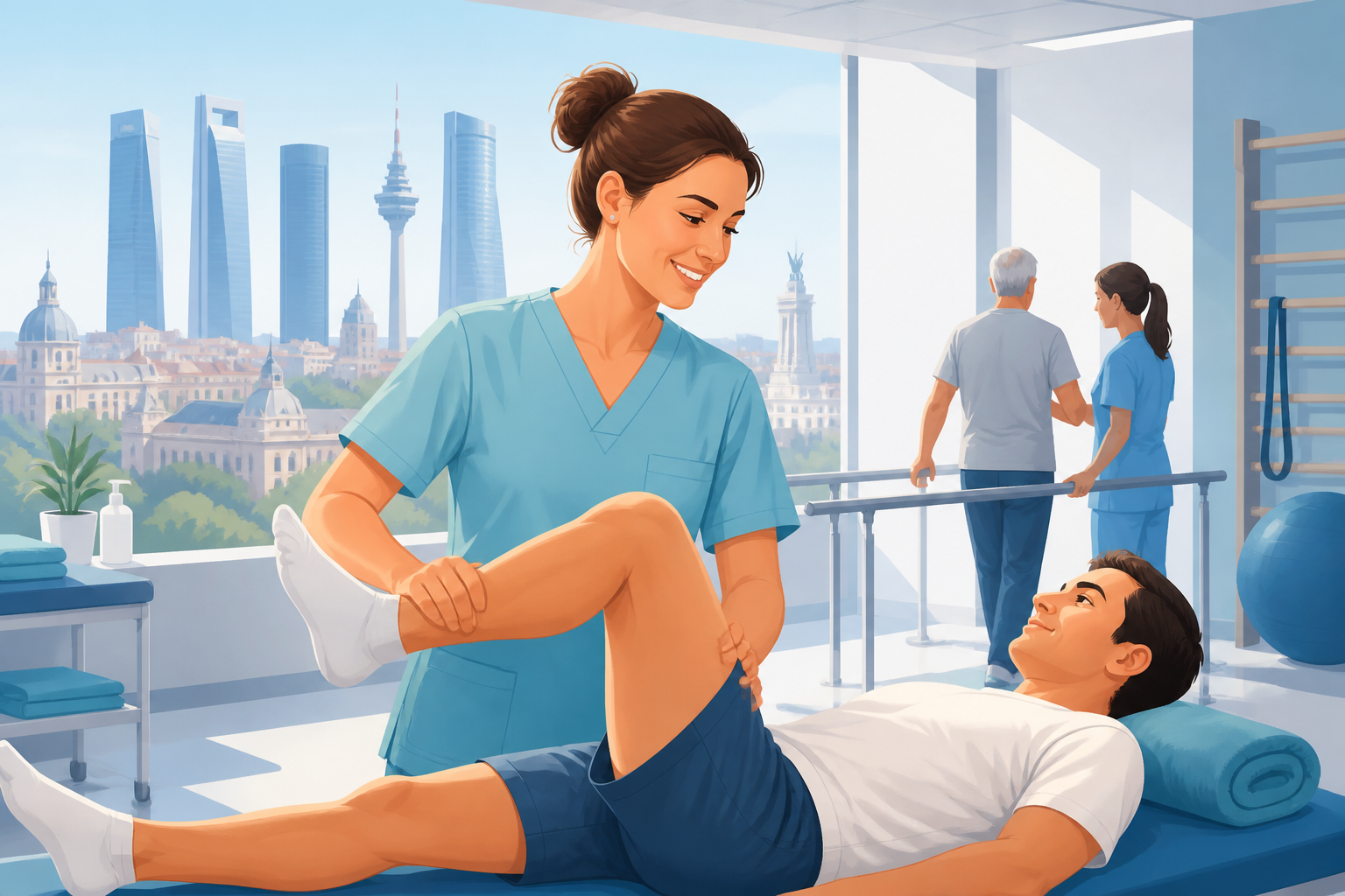 Auxiliar de Fisioterapia en Hospitales de Madrid: Tu Futuro Profesional en la Capital