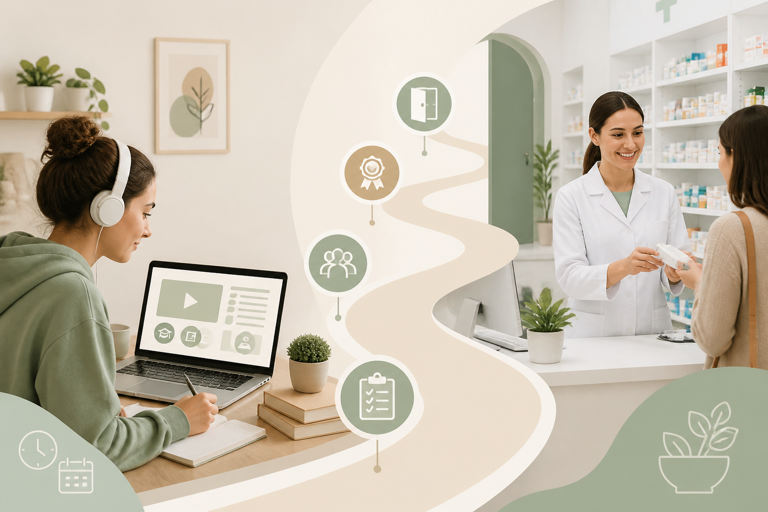 Formación online de auxiliar de farmacia