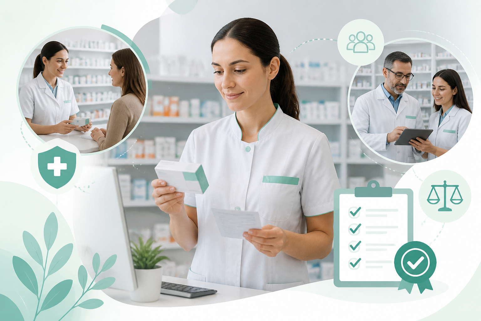 Estudiante de Auxiliar de Farmacia