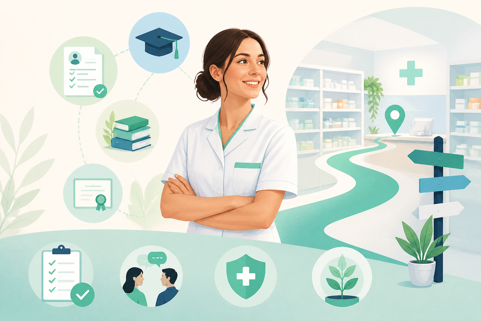 Hoja de Ruta Clara para ser Auxiliar de Farmacia