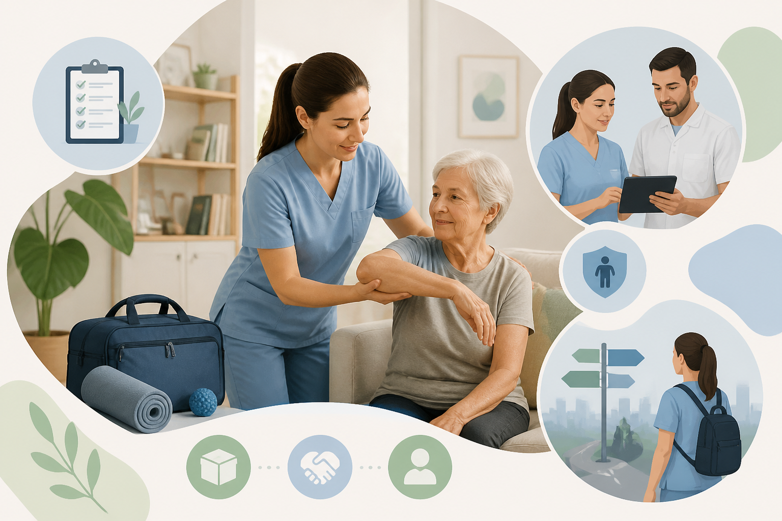 Auxiliar de Fisioterapia a domicilio