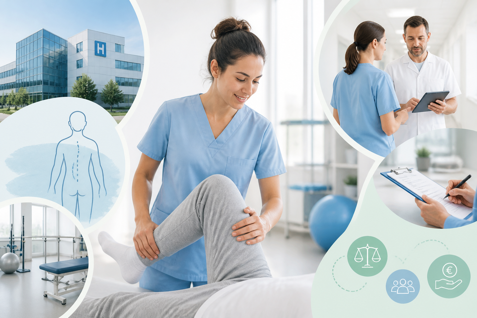 Auxiliar de Fisioterapia en Hospitales