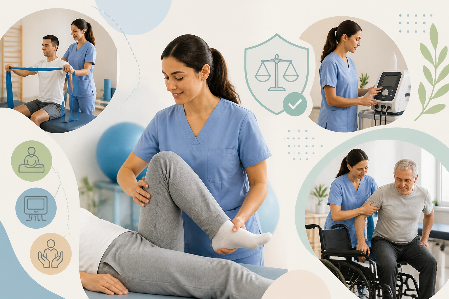 Relación del Auxiliar de Fisioterapia con el paciente