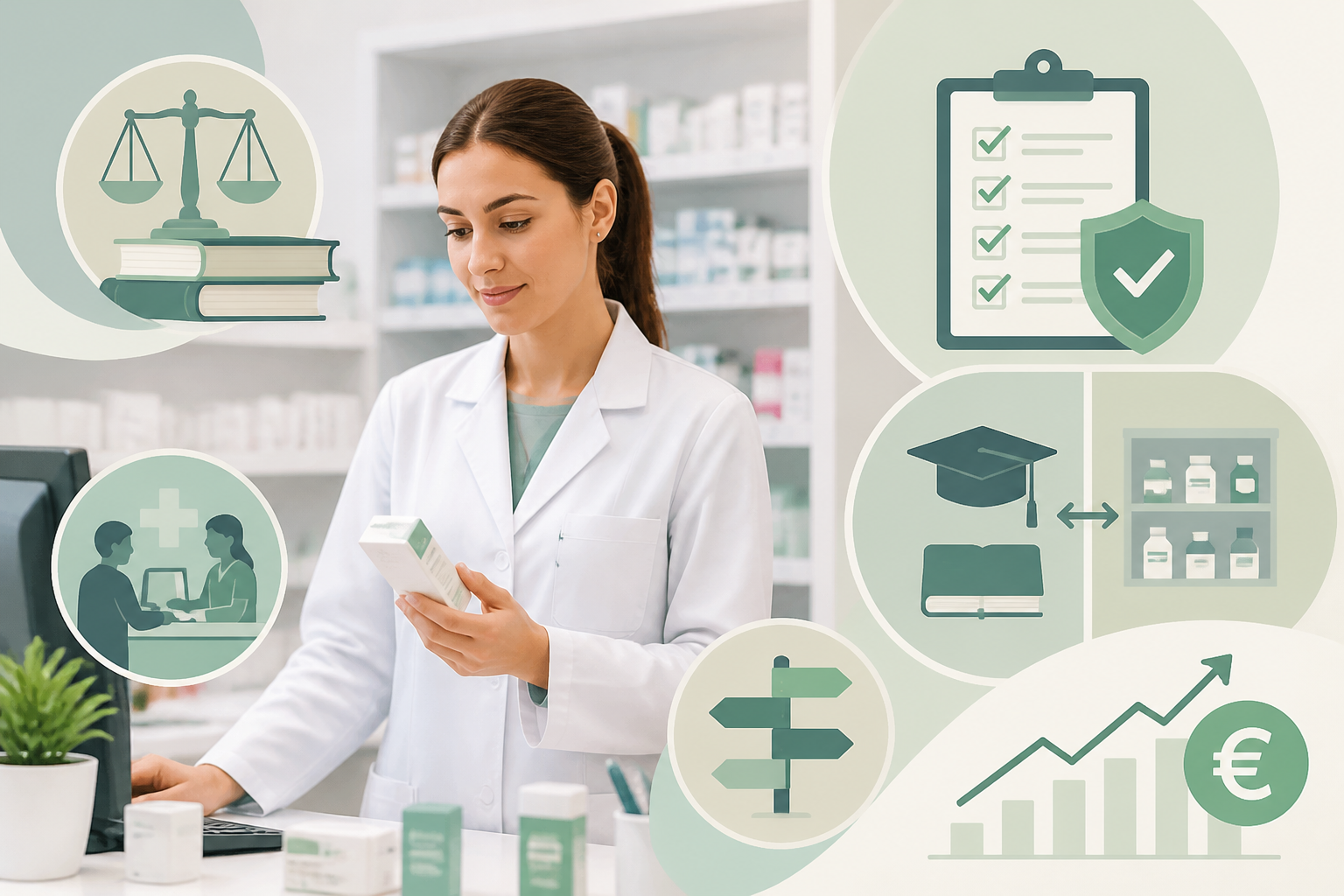 Fórmate como Auxiliar de Farmacia
